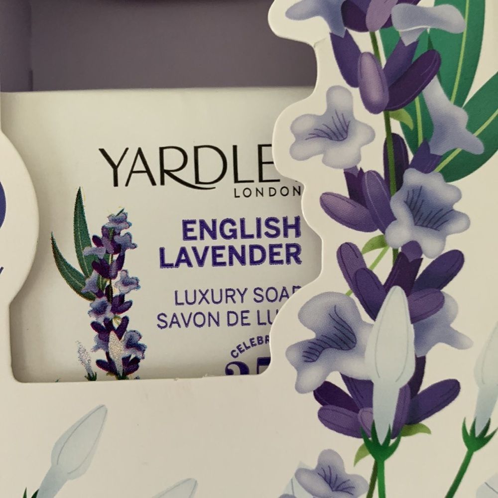 NIB, Yardley English Lavender Talc & Soap Set - Picture 4 of 7